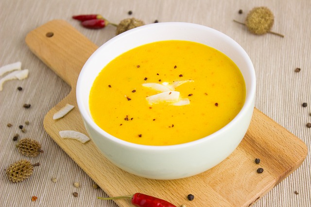 Pumpkin and Sweet Potato Soup